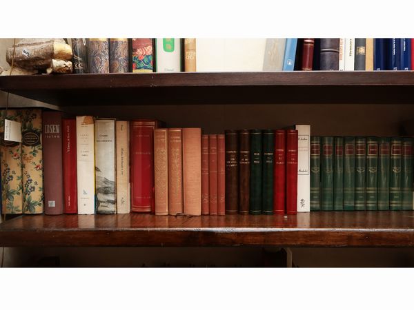 Grande miscellanea di libri moderni di letteratura straniera  - Asta Due case fiorentine - Associazione Nazionale - Case d'Asta italiane
