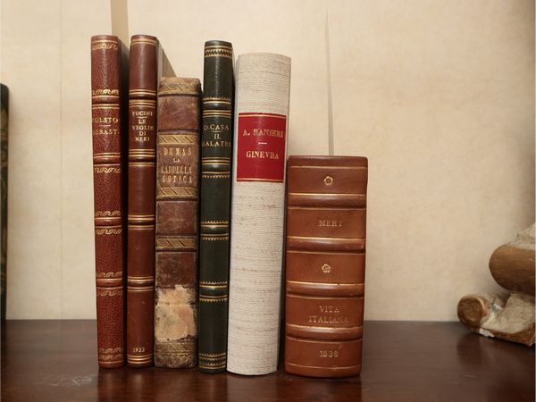 Miscellanea di libri d'epoca  - Asta Due case fiorentine - Associazione Nazionale - Case d'Asta italiane
