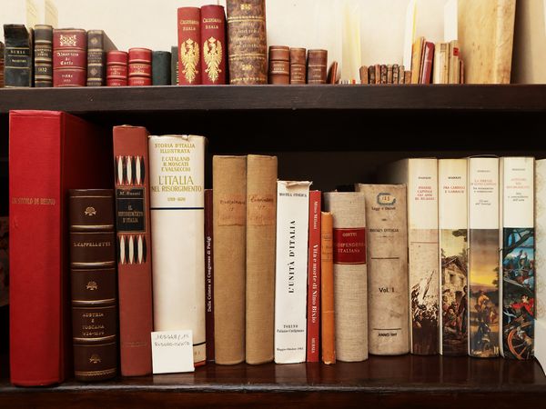 Miscellanea di libri di argomento storico: Risorgimento  - Asta Due case fiorentine - Associazione Nazionale - Case d'Asta italiane