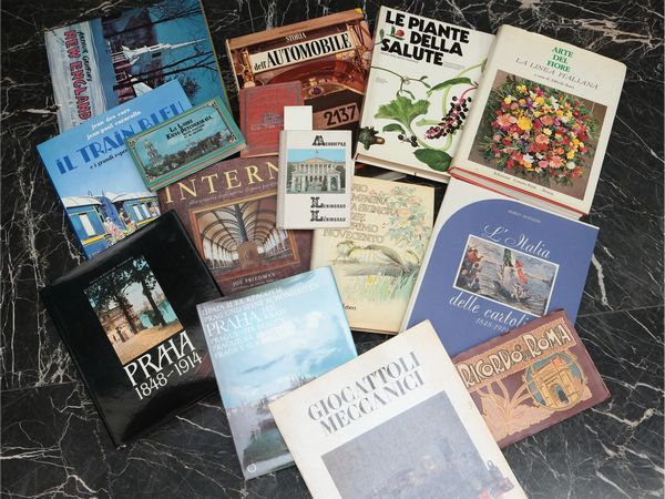 Miscellanea di libri moderni  - Asta Due case fiorentine - Associazione Nazionale - Case d'Asta italiane