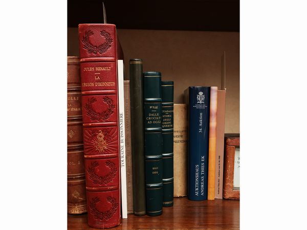 Miscellanea di libri su Ordini e decorazioni  - Asta Due case fiorentine - Associazione Nazionale - Case d'Asta italiane