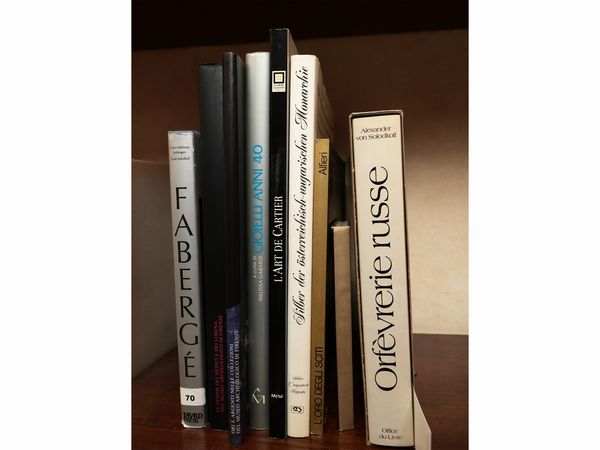 Miscellanea di libri sul gioiello  - Asta Due case fiorentine - Associazione Nazionale - Case d'Asta italiane