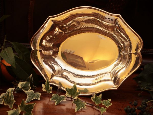 Cestino centrotavola in argernto  - Asta Due case fiorentine - Associazione Nazionale - Case d'Asta italiane