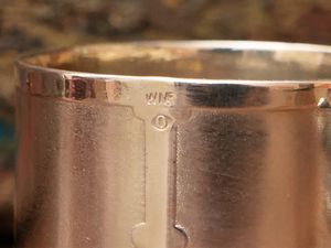 Coppia di legatovaglioli in metallo argentato, WMF  - Asta Due case fiorentine - Associazione Nazionale - Case d'Asta italiane