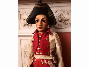 Soldato con tricorno  - Asta Due case fiorentine - Associazione Nazionale - Case d'Asta italiane