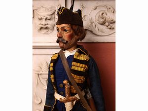 Soldato con mustacchi  - Asta Due case fiorentine - Associazione Nazionale - Case d'Asta italiane