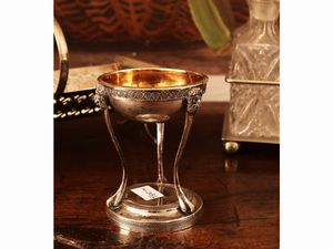 Accessori per la tavola in metallo argentato  - Asta Due case fiorentine - Associazione Nazionale - Case d'Asta italiane