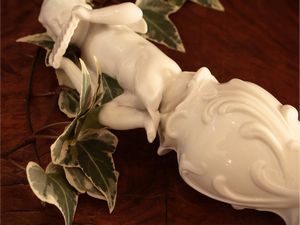 Collezione di amorini musicanti in porcellana  - Asta Due case fiorentine - Associazione Nazionale - Case d'Asta italiane