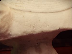 Busto di fanciulla in alabastro  - Asta Due case fiorentine - Associazione Nazionale - Case d'Asta italiane