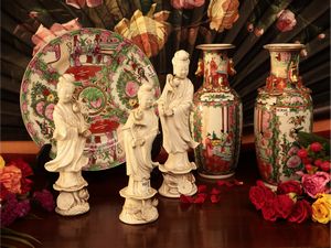Chinoiserie in porcellana  - Asta Due case fiorentine - Associazione Nazionale - Case d'Asta italiane