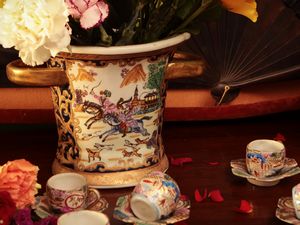 Lotto di chinoserie in porcellana  - Asta Due case fiorentine - Associazione Nazionale - Case d'Asta italiane