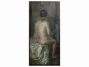 Vittorio Nomellini - Nudo femminile di spalle