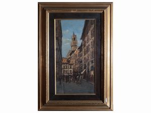 Mario Bordi - Scorcio di Firenze