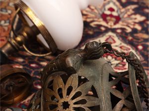 Lotto di complementi per l'illuminazione  - Asta Due case fiorentine - Associazione Nazionale - Case d'Asta italiane