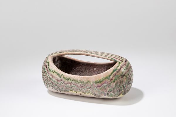 GUIDO GAMBONE : Contenitore con manico  - Asta Design e Arti Decorative - Associazione Nazionale - Case d'Asta italiane