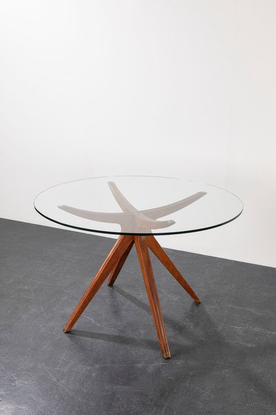 MANIFATTURA ITALIANA : Tavolo rotondo  - Asta Design e Arti Decorative - Associazione Nazionale - Case d'Asta italiane