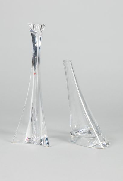 ANGELO MANGIAROTTI : Portacandele e vaso monofiore  - Asta Design e Arti Decorative - Associazione Nazionale - Case d'Asta italiane