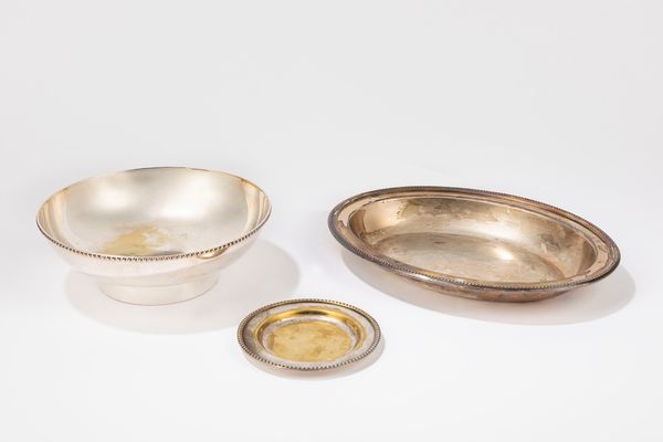 LINO SABATTINI : Set di tre contenitori  - Asta Design e Arti Decorative - Associazione Nazionale - Case d'Asta italiane