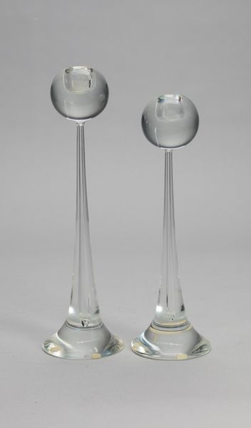 Gino Cenedese : Coppia di candelieri  - Asta Design e Arti Decorative - Associazione Nazionale - Case d'Asta italiane