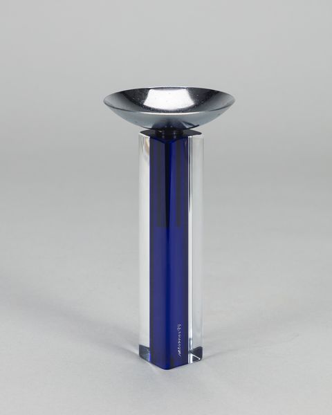 VENINI : Portacandele modello Candelboi blu  - Asta Design e Arti Decorative - Associazione Nazionale - Case d'Asta italiane
