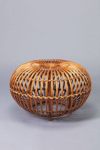 FRANCO ALBINI : Pouf poggiapiedi  - Asta Design e Arti Decorative - Associazione Nazionale - Case d'Asta italiane