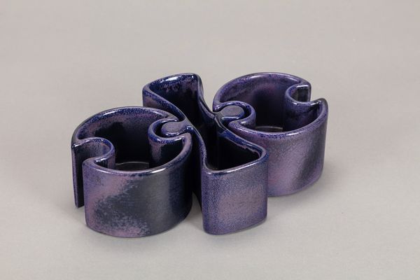 ANGELO MANGIAROTTI : Portaoggetti  - Asta Design e Arti Decorative - Associazione Nazionale - Case d'Asta italiane