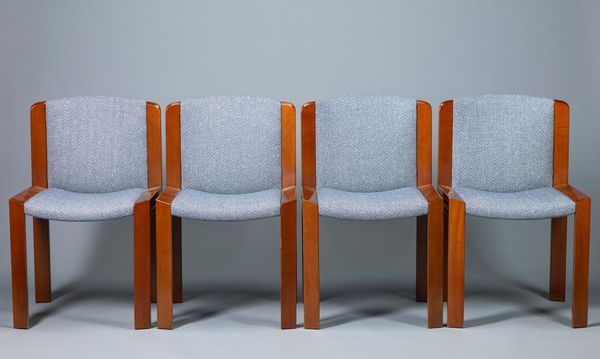 JOE COLOMBO : Quattro sedie  - Asta Design e Arti Decorative - Associazione Nazionale - Case d'Asta italiane