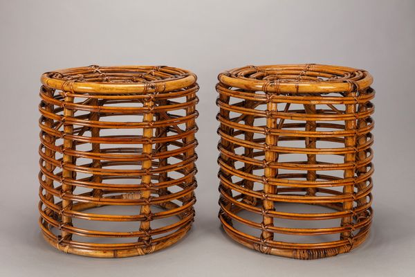 TITO AGNOLI : Coppia di sgabelli  - Asta Design e Arti Decorative - Associazione Nazionale - Case d'Asta italiane