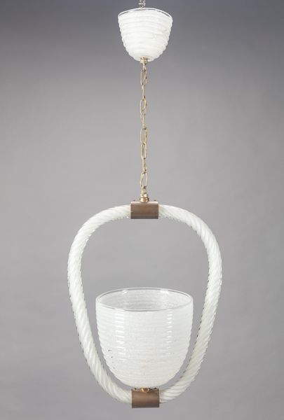 Barovier e Toso : Lampadario  - Asta Design e Arti Decorative - Associazione Nazionale - Case d'Asta italiane