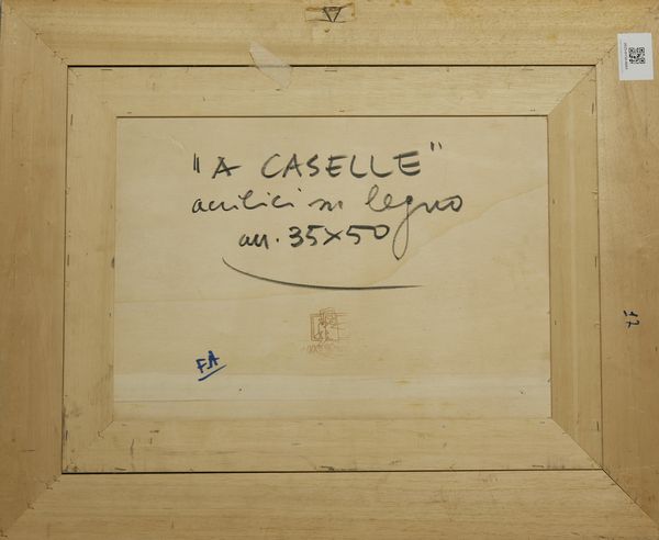 NESPOLO UGO (n. 1941) : A CASELLE  - Asta Asta 504 | ARTE MODERNA E CONTEMPORANEA Online - Associazione Nazionale - Case d'Asta italiane