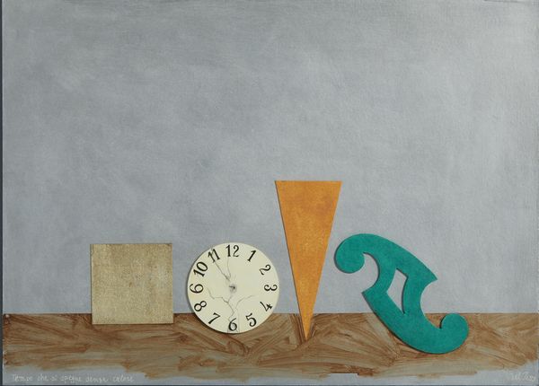 DEL PEZZO LUCIO (1933 - 2020) : TEMPO CHE SI SPEGNE SENZA CALORE  - Asta Asta 504 | ARTE MODERNA E CONTEMPORANEA Online - Associazione Nazionale - Case d'Asta italiane