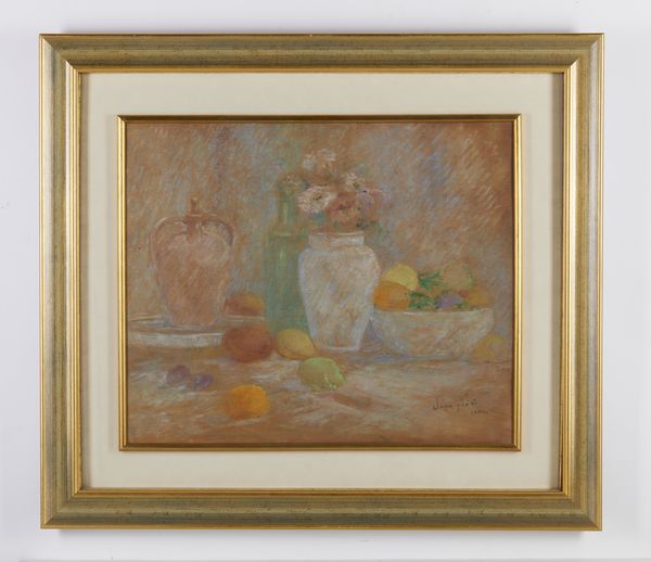 SEMEGHINI PIO (1878 - 1964) : NATURA MORTA (VENEZIA AL VERSO)  - Asta Asta 504 | ARTE MODERNA E CONTEMPORANEA Online - Associazione Nazionale - Case d'Asta italiane