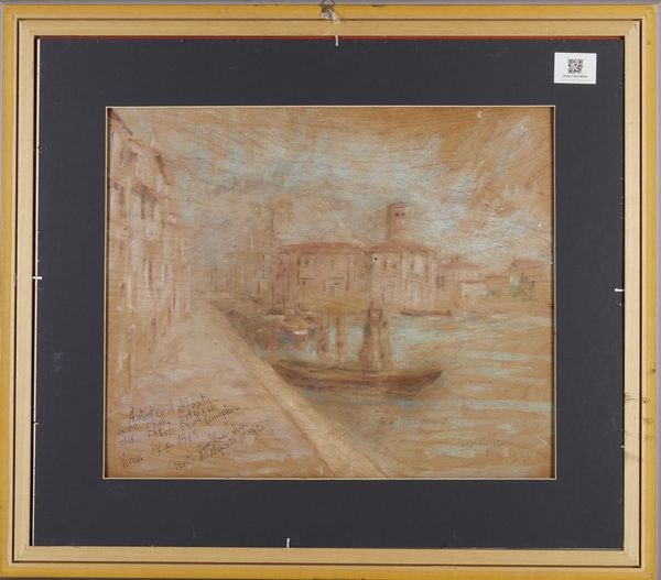 SEMEGHINI PIO (1878 - 1964) : NATURA MORTA (VENEZIA AL VERSO)  - Asta Asta 504 | ARTE MODERNA E CONTEMPORANEA Online - Associazione Nazionale - Case d'Asta italiane