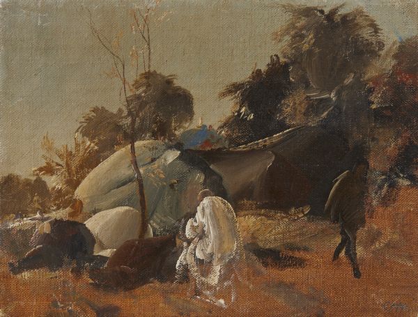 ANNIGONI PIETRO (1910 - 1988) : SENZA TITOLO  - Asta Asta 504 | ARTE MODERNA E CONTEMPORANEA Online - Associazione Nazionale - Case d'Asta italiane