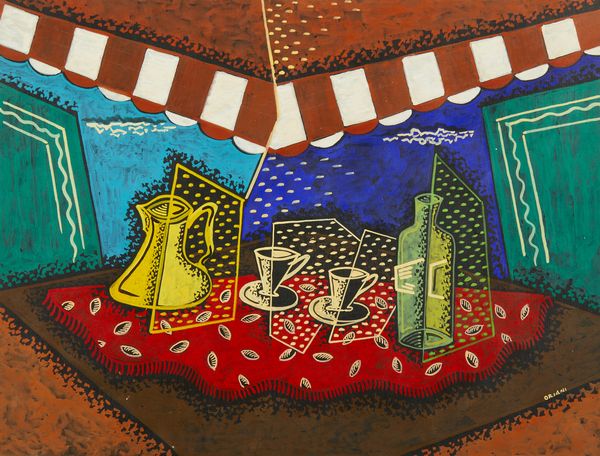 ORIANI PIPPO (1909 - 1972) : CAFFE' IN VERANDA  - Asta Asta 504 | ARTE MODERNA E CONTEMPORANEA Online - Associazione Nazionale - Case d'Asta italiane