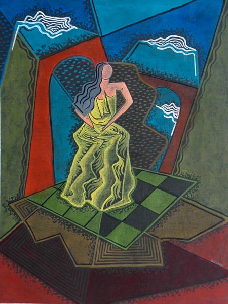 ORIANI PIPPO (1909 - 1972) : FEMME' ENTRE LES ARCHES  - Asta Asta 504 | ARTE MODERNA E CONTEMPORANEA Online - Associazione Nazionale - Case d'Asta italiane