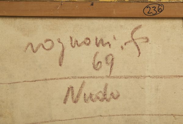 ROGNONI FRANCO (1913 - 1999) : NUDO  - Asta Asta 504 | ARTE MODERNA E CONTEMPORANEA Online - Associazione Nazionale - Case d'Asta italiane