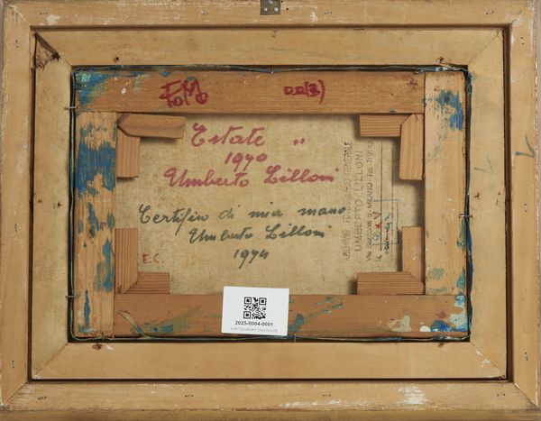 LILLONI UMBERTO (1898 - 1980) : ESTATE  - Asta Asta 504 | ARTE MODERNA E CONTEMPORANEA Online - Associazione Nazionale - Case d'Asta italiane