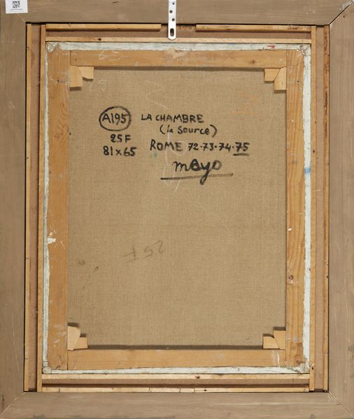 MAYO ANTOINE (1905 - 1990) : LA CHAMBRE  - Asta Asta 504 | ARTE MODERNA E CONTEMPORANEA Online - Associazione Nazionale - Case d'Asta italiane