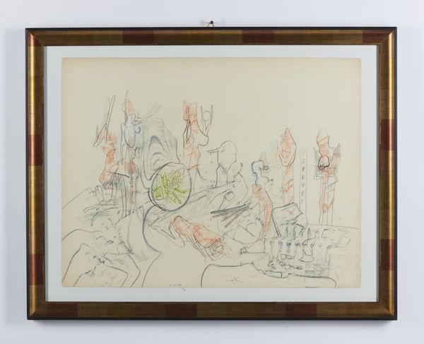 MATTA ROBERTO SEBASTIAN ANTONIO (1911 - 2002) : SENZA TITOLO  - Asta Asta 504 | ARTE MODERNA E CONTEMPORANEA Online - Associazione Nazionale - Case d'Asta italiane