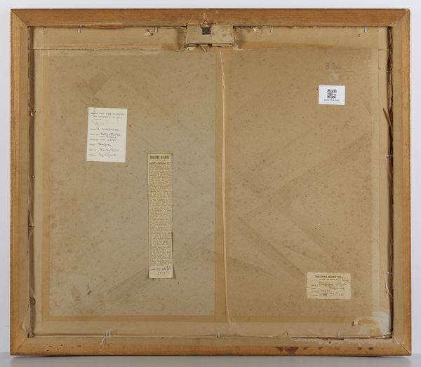 CHIGHINE ALFREDO (1914 - 1974) : SENZA TITOLO  - Asta Asta 504 | ARTE MODERNA E CONTEMPORANEA Online - Associazione Nazionale - Case d'Asta italiane