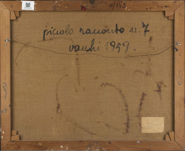 VACCHI SERGIO (n. 1925) : PICCOLO RACCONTO N. 7  - Asta Asta 504 | ARTE MODERNA E CONTEMPORANEA Online - Associazione Nazionale - Case d'Asta italiane