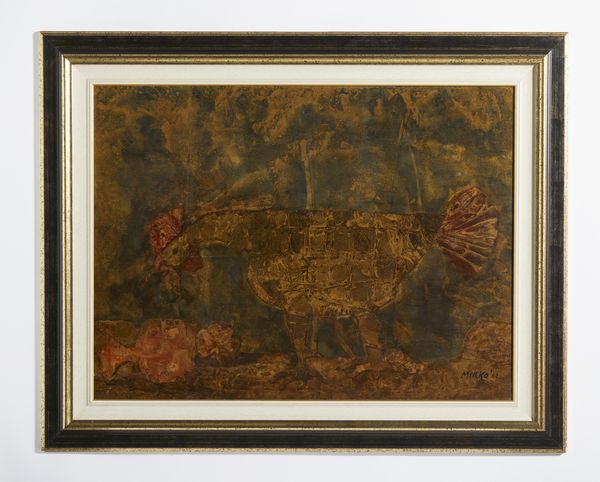 BASALDELLA MIRKO (1910 - 1969) : SENZA TITOLO  - Asta Asta 504 | ARTE MODERNA E CONTEMPORANEA Online - Associazione Nazionale - Case d'Asta italiane