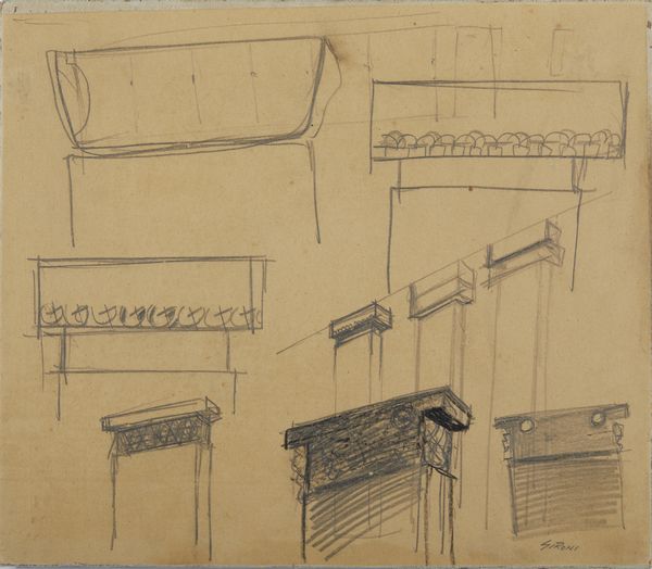 SIRONI MARIO (1885 - 1961) : ARCHITETTURE (1939)  - Asta Asta 504 | ARTE MODERNA E CONTEMPORANEA Online - Associazione Nazionale - Case d'Asta italiane