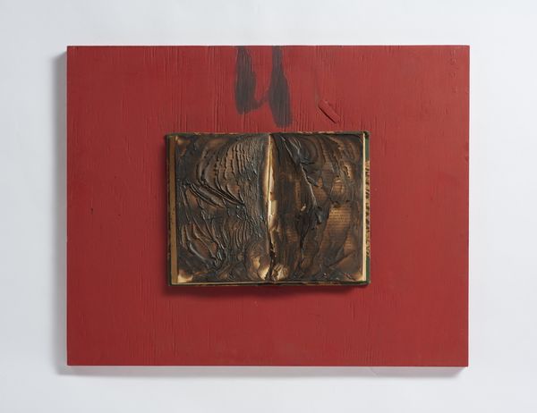 AUBERTIN BERNARD (1934 - 2015) : LIVRE BRULE'  - Asta Asta 504 | ARTE MODERNA E CONTEMPORANEA Online - Associazione Nazionale - Case d'Asta italiane