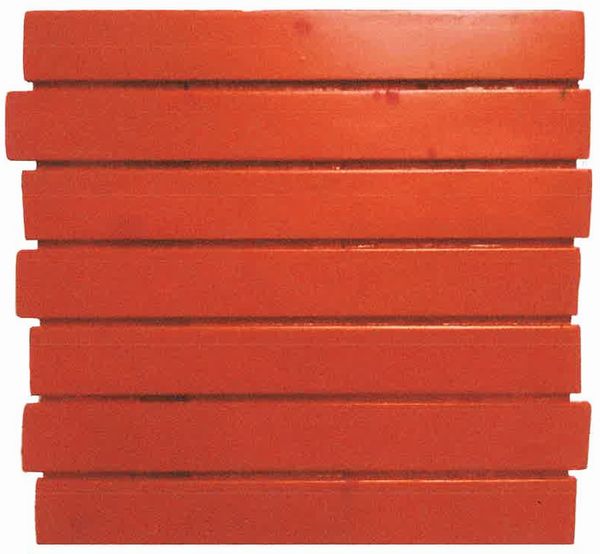 AUBERTIN BERNARD (1934 - 2015) : MONOCROMO ROSSO  - Asta Asta 504 | ARTE MODERNA E CONTEMPORANEA Online - Associazione Nazionale - Case d'Asta italiane