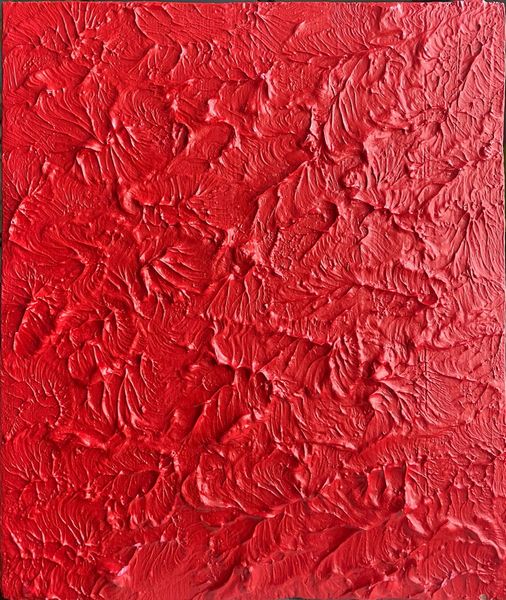 AUBERTIN BERNARD (1934 - 2015) : MONOCROMO ROSSO  - Asta Asta 504 | ARTE MODERNA E CONTEMPORANEA Online - Associazione Nazionale - Case d'Asta italiane