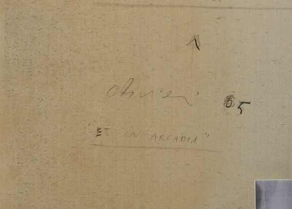 OLIVIERI CLAUDIO (n. 1934) : ET IN ARCADIA  - Asta Asta 504 | ARTE MODERNA E CONTEMPORANEA Online - Associazione Nazionale - Case d'Asta italiane