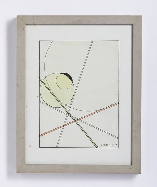 VERONESI LUIGI (1908 - 1998) : COSTRUZIONI SULLE TANGENTI  - Asta Asta 504 | ARTE MODERNA E CONTEMPORANEA Online - Associazione Nazionale - Case d'Asta italiane