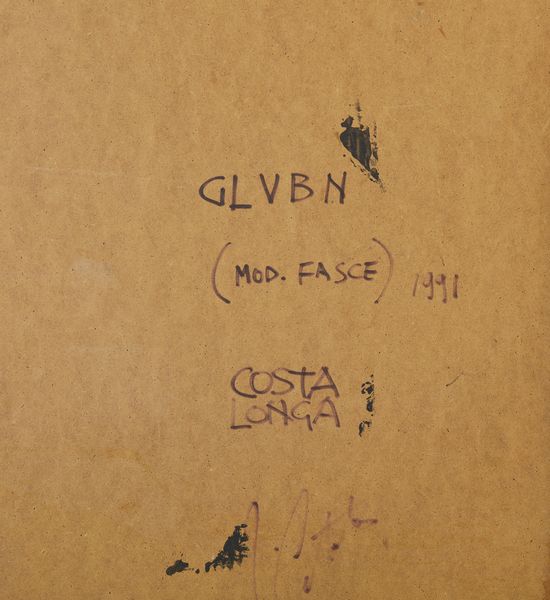 COSTALONGA FRANCO (n. 1933) : GLVBN (MOD. FASCE)  - Asta Asta 504 | ARTE MODERNA E CONTEMPORANEA Online - Associazione Nazionale - Case d'Asta italiane